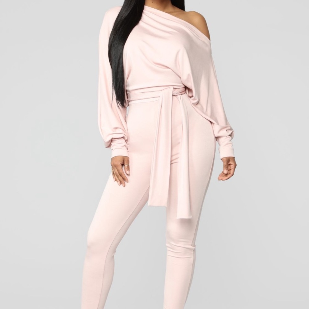 SOLD ON MERCARI!!!! Pink jumpsuit